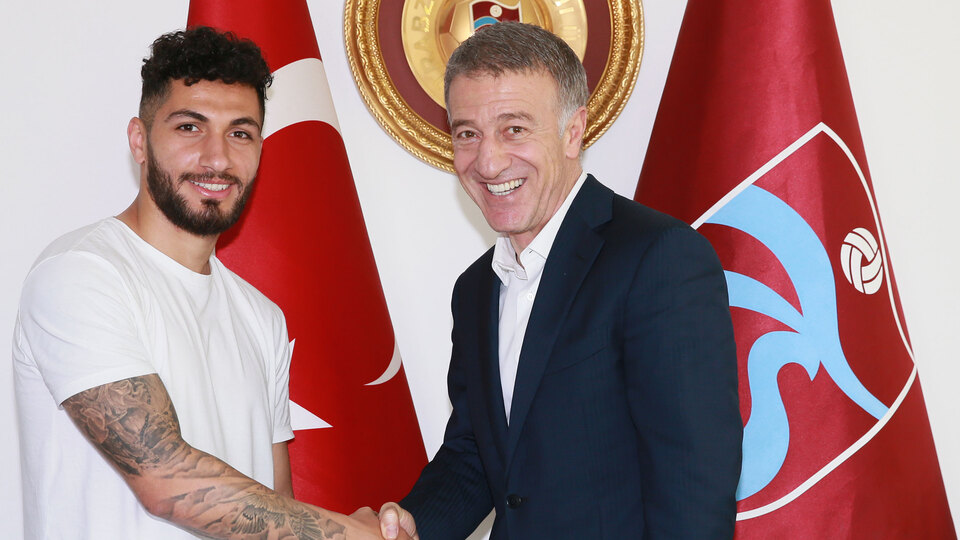 Trabzonspor'da imza!