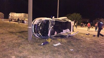 Denizli'de feci kaza!