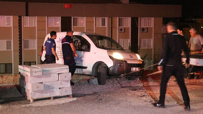 Şarampole düşmekten son anda kurtarıldı