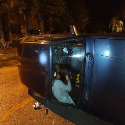 Bu halde kurtarılmayı beklediler!