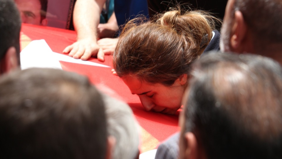 Belediye başkanına acı veda