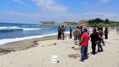 Liselilerin deniz keyfinde facia!