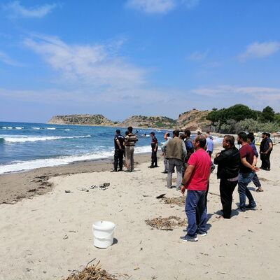 Liselilerin deniz keyfinde facia!