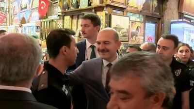 Bakan Soylu'ya esnaftan özel teşekkür