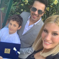 "Daha nice başarılar yaşaman dileğiyle oğlum..."