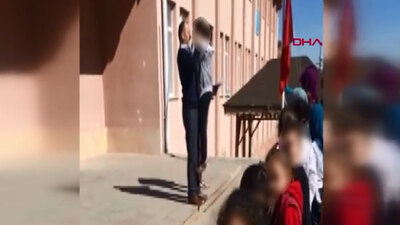 Dayakçı müdür görevden alındı