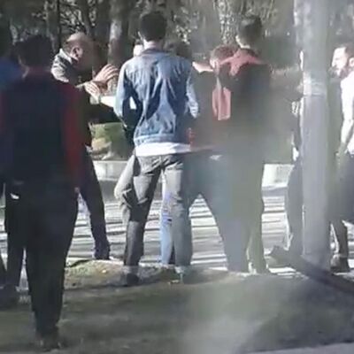 Genç kızın çığlıklarına koştular!