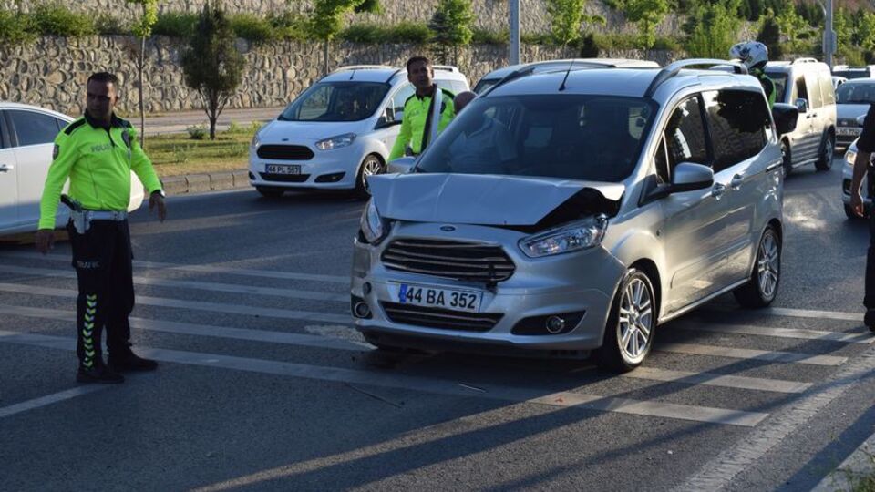 Malatya'da zincirleme trafik kazası