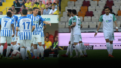 Bursaspor ve Erzurumspor küme düştü!