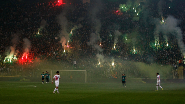 2. Lig finalinde meşale şovu!