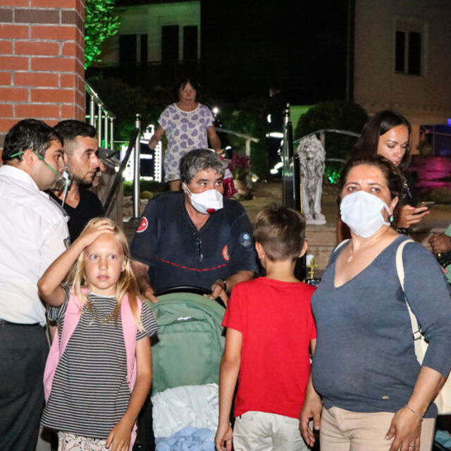 Antalya'da klor gazı alarmı!