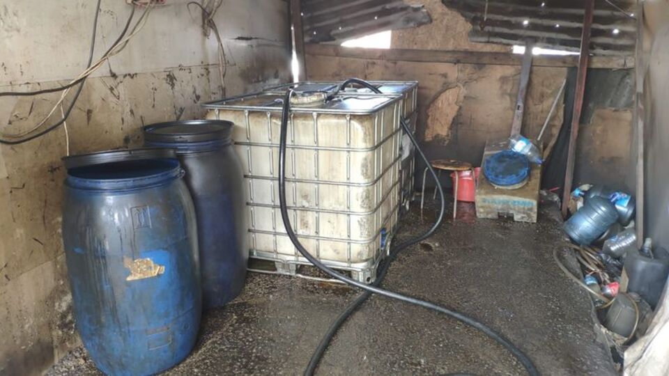 7 ilçede 42 bin litre ele geçirildi