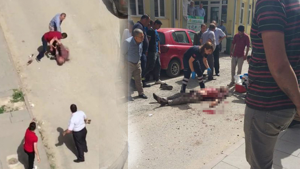 Sokak ortasında kanlı hesaplaşma!