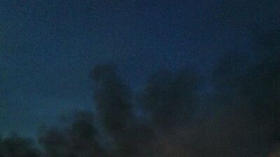 İzmir'de atık depolama alanında yangın