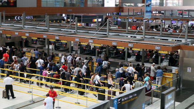 İstanbul Havalimanı'nda yoğunluk