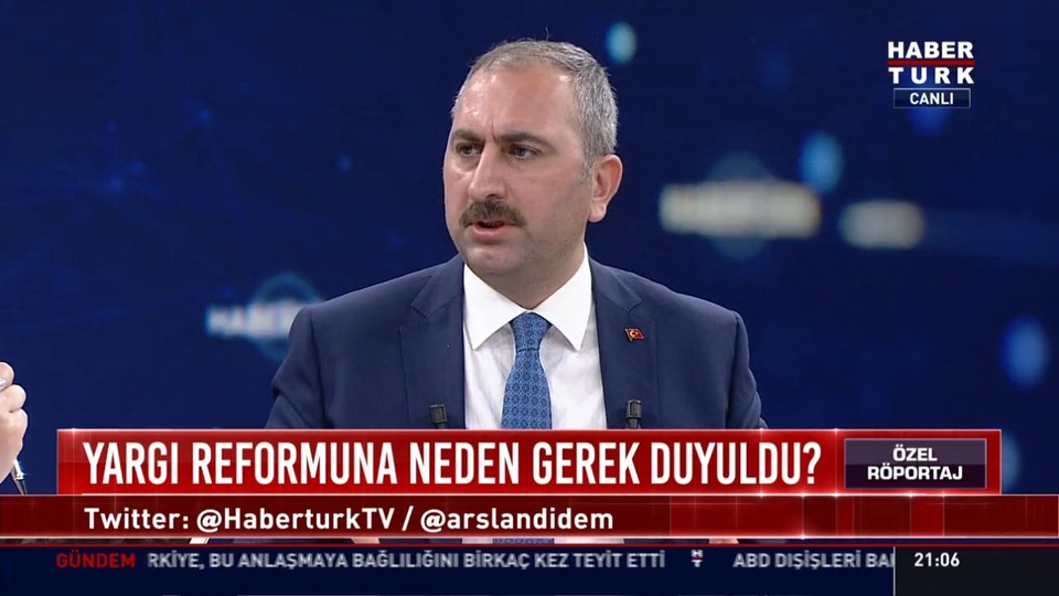 Adalet Bakanı Gül: 82 milyonun reformu