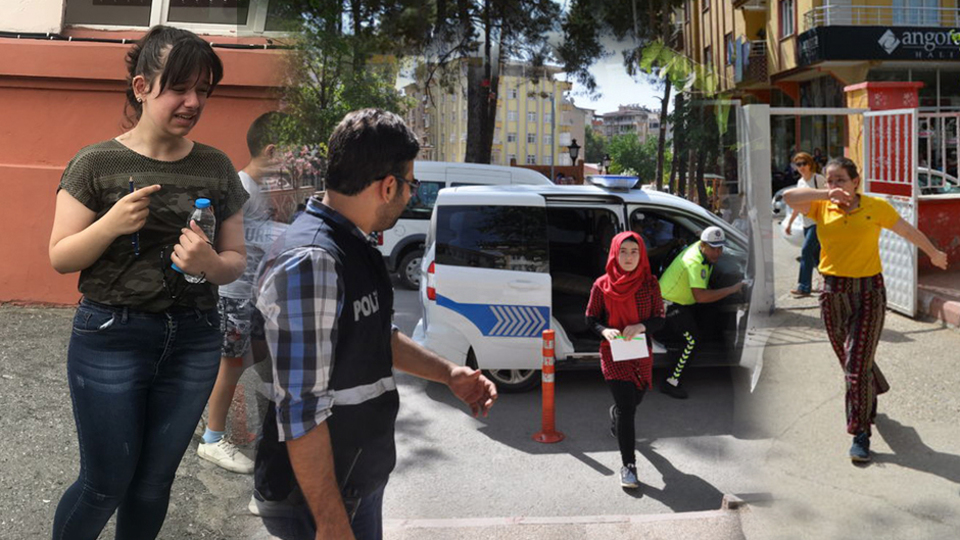 Sınavdan değil geç kalmaktan korktular!