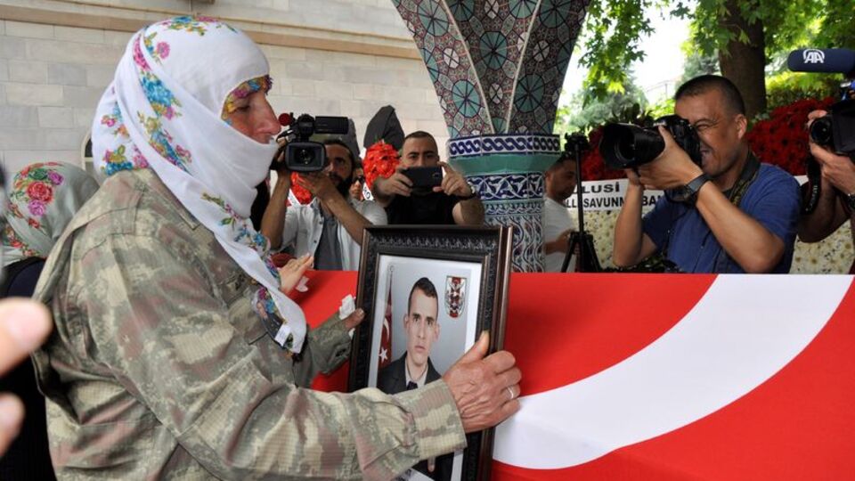 Şehitlerimizi uğurladık...