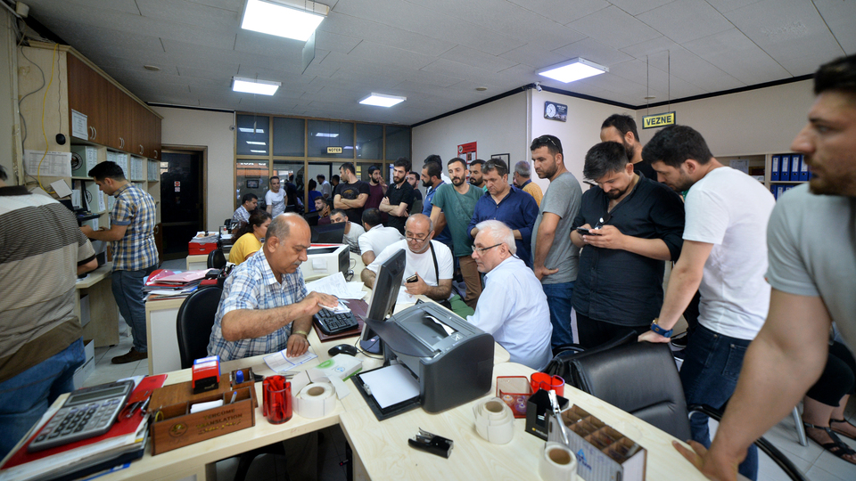 Noterlerde bayram mesaisi