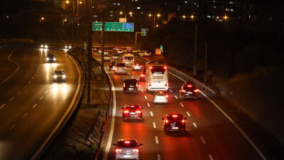 Otoyollarda trafik durma noktasına geldi!