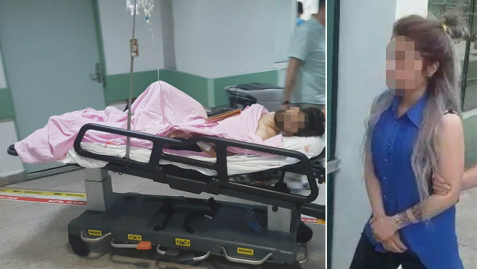 Boşanma aşamasında kocasını bıçakladı!