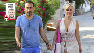 Ünlü çift Bodrum'da