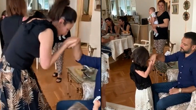 Alişan bayram harçlığı dağıttı