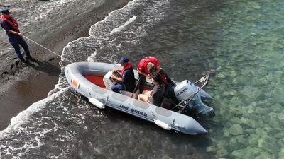 Çiftin koy keyfi 'zehir' oldu