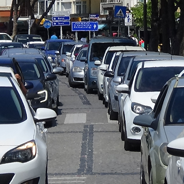 Tatilcilerin dönüş yoğunluğu başladı