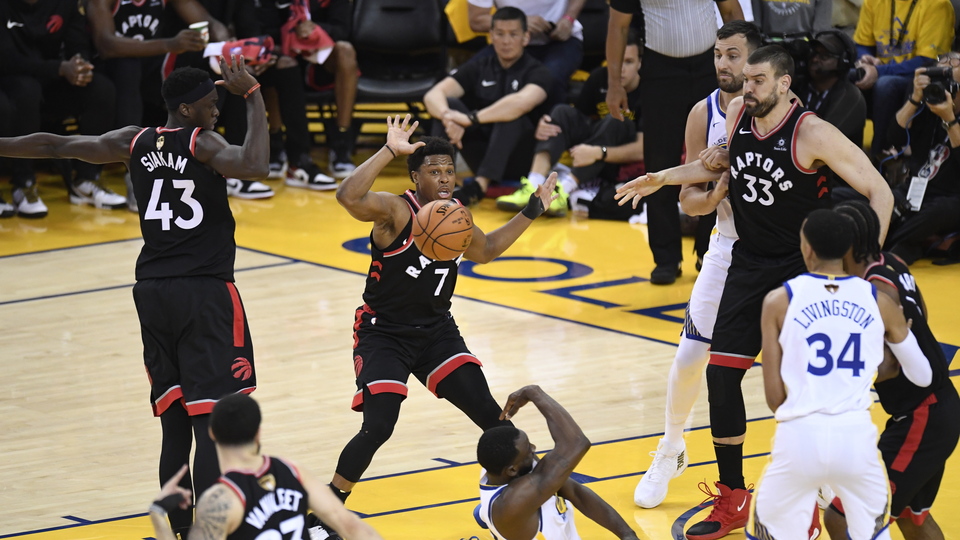 Raptors seride yeniden öne geçti
