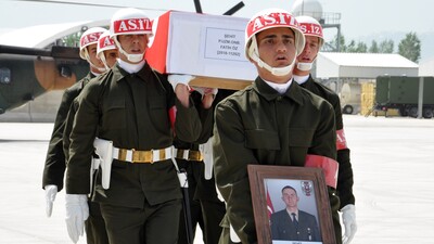 Şehit Öz memleketine uğurlandı