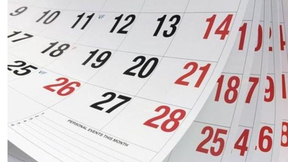 Bayram tatili ne zaman bitiyor?