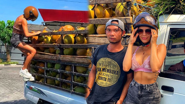 Buse Narcı, Bali'de yol kesti