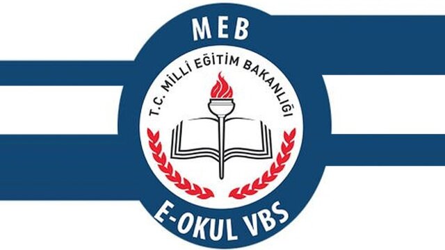 E okul giriş ekranı