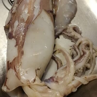 Kalamar pişirecekti! İçinden çıkan şoke etti!