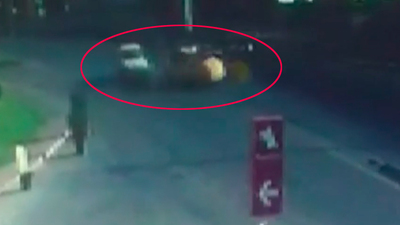 Bahçelievler'de akılalmaz kaza! Çarptı, kaçtı!