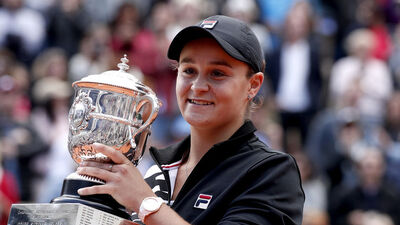 Fransa Açık'ta şampiyon Barty
