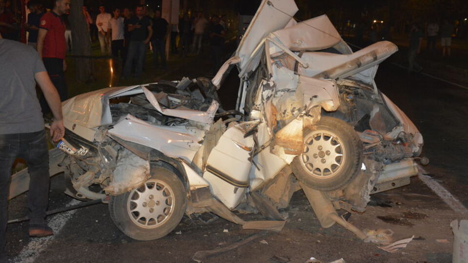 Şanlıurfa'da feci kaza!