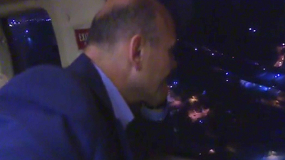 Bakan Soylu havadan trafik denetimi yaptı