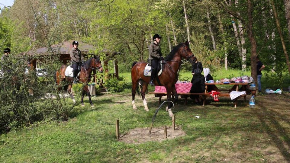 Belgrad Ormanı'na atlı koruma