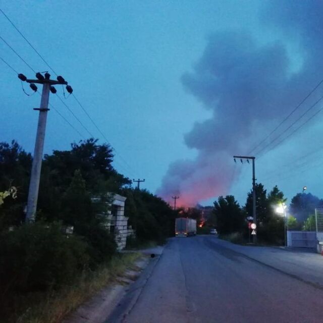 Kocaeli'de fabrika yangını