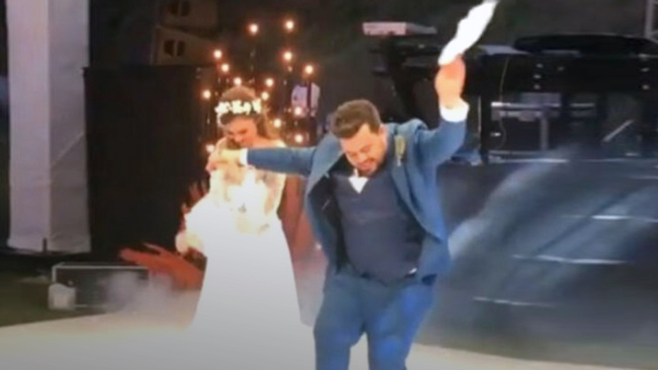 Düğün dansları olay oldu