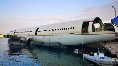 Dev yolcu uçağı böyle batırılacak