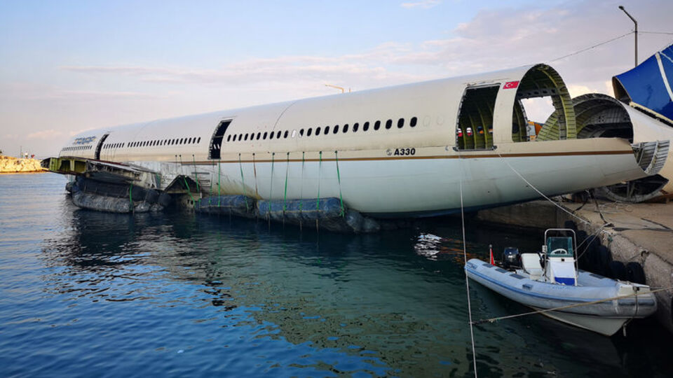 Dev yolcu uçağı böyle batırılacak