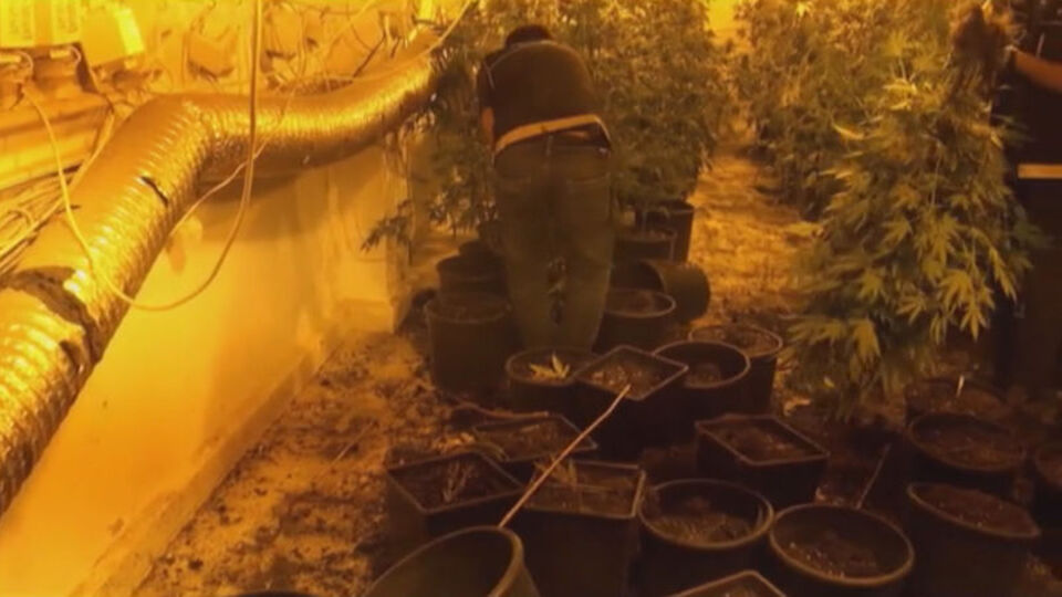 Seraya çevrilen villada ele geçti