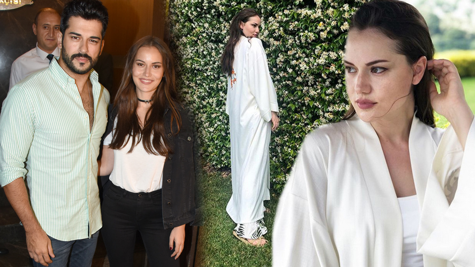 Fahriye'den doğum sonrası ilk poz