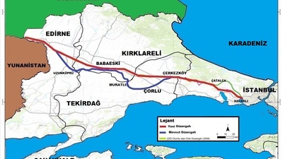 İstanbul'da demiryolu için kamulaştırma