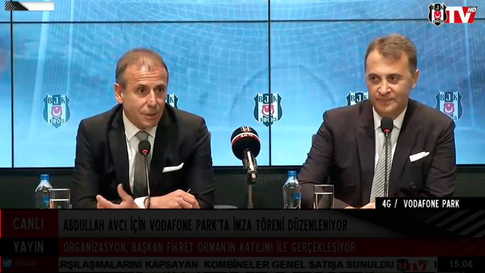 Beşiktaş'ta Abdullah Avcı dönemi