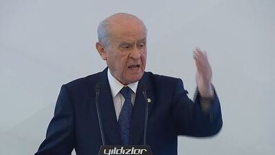 Bahçeli'den sert çıkış!