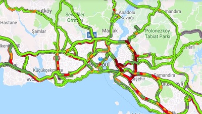 Tatilin ardından şaşırtan trafik